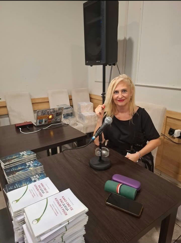 Stanislava na promociji